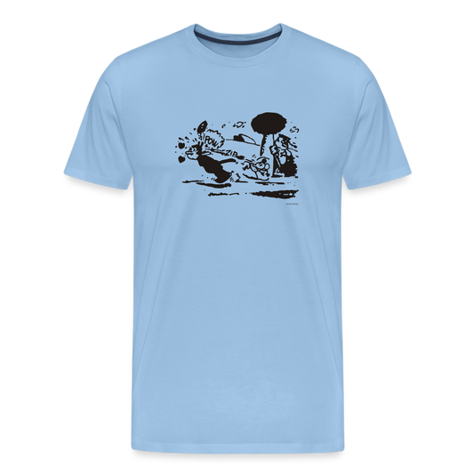 Jules Krazy Kat - Pulp Fiction - T-shirt Homme - ciel